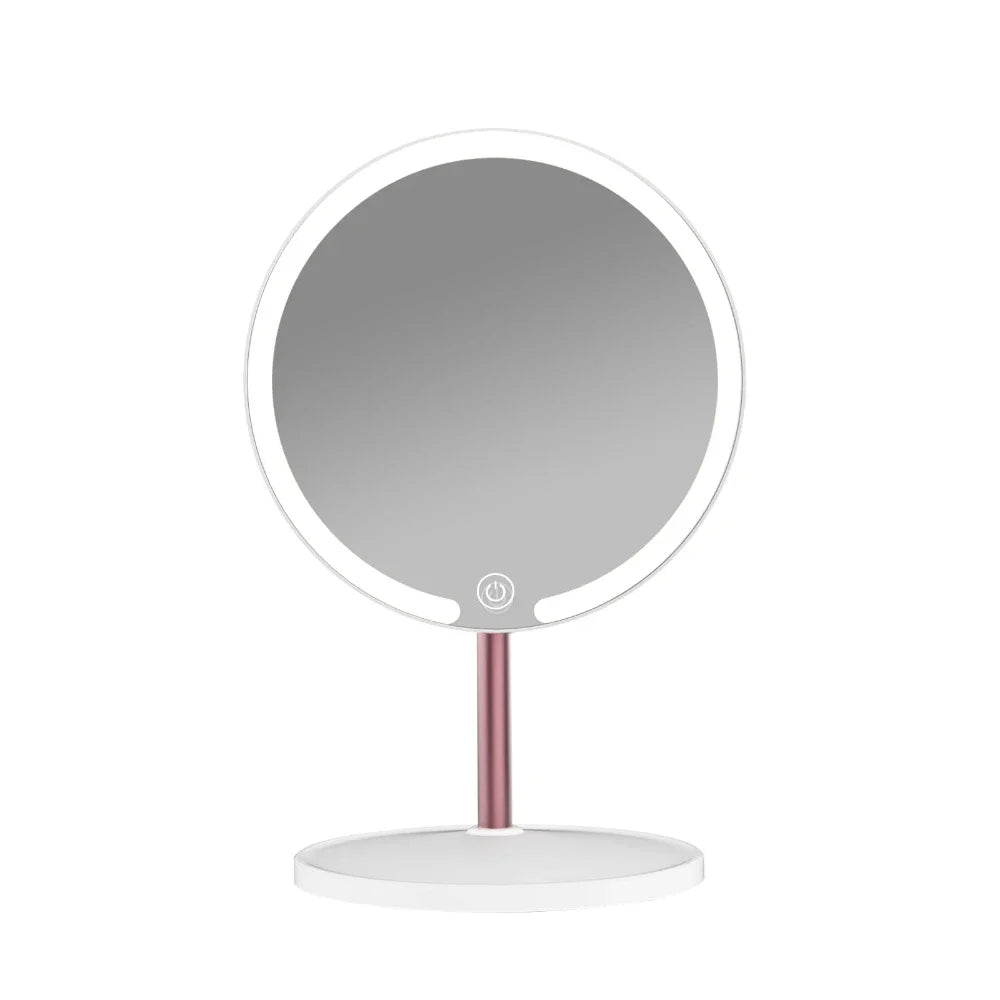 💡 Specchio Trucco LED con Ingrandimento – 3 Luci Regolabili Ricaricabile