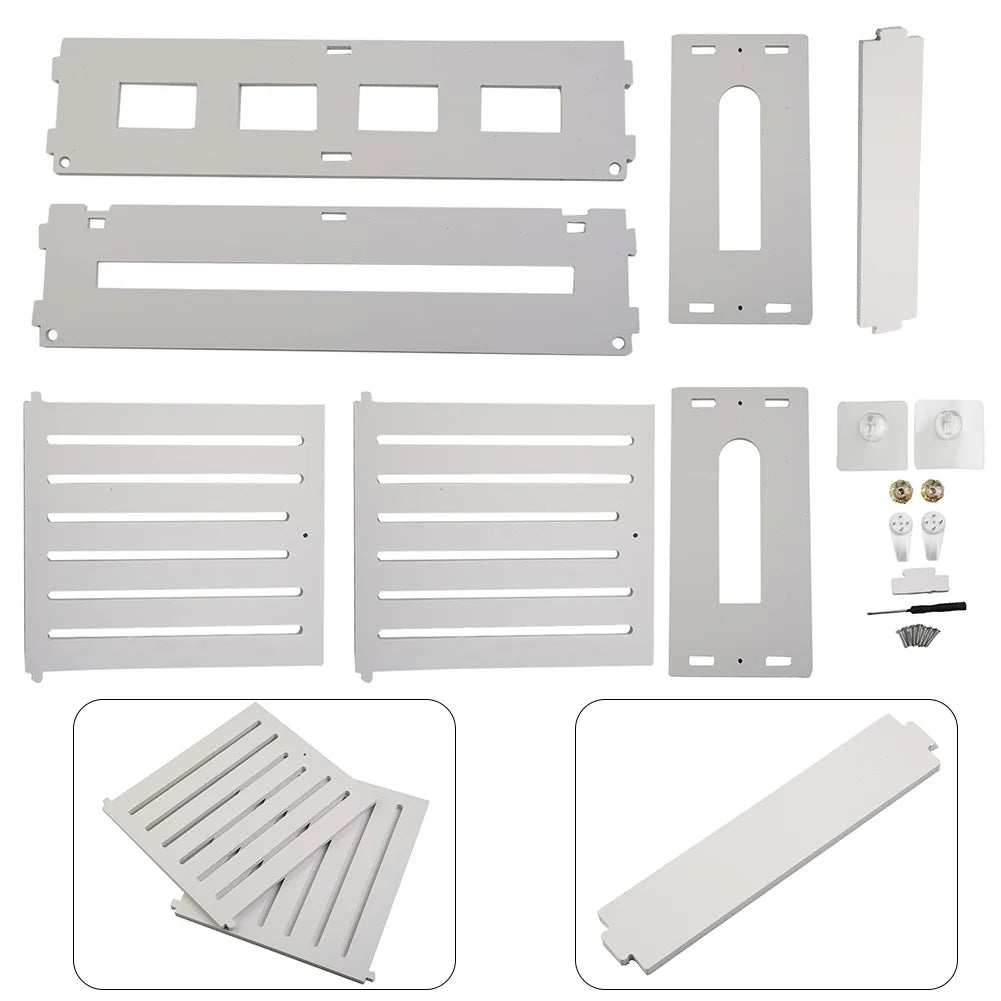 📦 Mensola Porta Router WiFi – Supporto da Parete con Design Ventilato