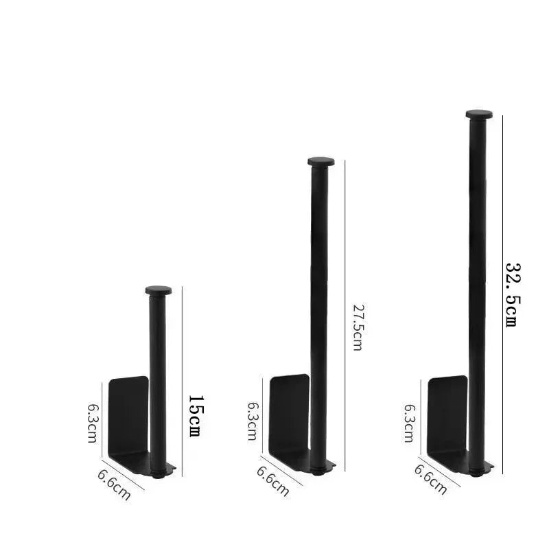 🧻 Porta Carta Igienica Adesivo in Acciaio Inox – Senza Fori, Design Moderno